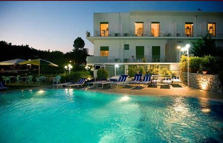 Hotell Carmencita vid havet i Capri, Italien