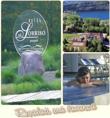 SPA Hotel al Sorriso Greenpark vid sjstranden i Levico Terme i Trentino
