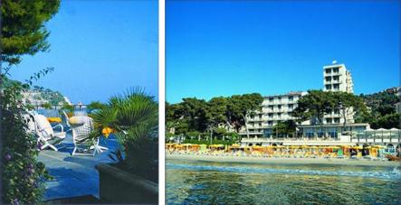 Dian Grand Hotel i Alassio, liguriska rivieran