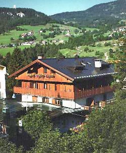 Hotel Panda i centrala Cortina d'Ampezzo, Italien