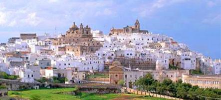 ostuni, apulien i italien