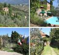 Casa mezzuola L�genheter p� olivg�rd i Chianti